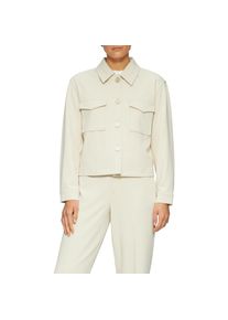 s.Oliver, Unisex, s.Oliver Kurzjacke mit Taschen, beige, 46, Jacke Indoor von s.Oliver Red Label