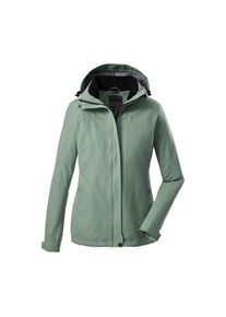 Killtec , Outdoorjacke »Inkele KG« , grün , Funktionsjacke in Kurzform mit abzippbarer Kapuze
