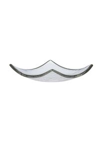 Schale »Schale Carré 31 cm«, aus Glas , farblos , Glasi Hergiswil