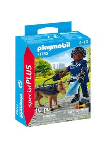 Playmobil , Konstruktions-Spielset »Polizist mit Spürhund (71162), Special Plus«, Made in Europe , bunt