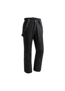 Maier Sports, Unisex, Skihose &raquo;Anton slim 2.0&laquo; Unisex Schneehose mit Hosentr&auml;gern, wind/wasserdicht, Slim Fit, schwarz, 54, Normalgr&ouml;ssen, Sportliche 