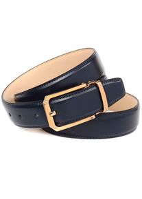 Anthoni Crown , Ledergürtel , blau