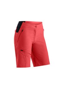 Maier Sports, Unisex, Outdoorhose &raquo;Inara Short Vario&laquo; Unisex Shorts, kurze Wanderhose, Outdoor-Hose, 4 Taschen, Regular Fit, karminrot, 48, 