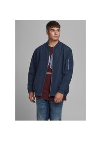 Jack & Jones PlusSize Jack & Jones Plussize, Herren, Jack & Jones PlusSize Bomberjacke &raquo;RUSH BOMBER&laquo; Bis Gr&ouml;sse 6XL, navy, 5XL, Bomberjacke im klassischen Look