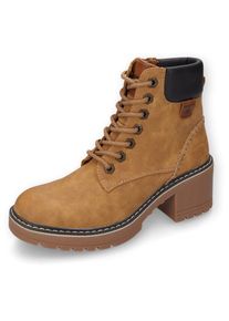 Dockers by Gerli , Schnürstiefelette, Winterstiefel, Hiking Boots, Schnürstiefel mit Warmfutter , braun , Dockers Schnürstiefelette mit praktischem...