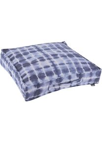 HOCK Palettenkissen »Badu Batik Midnight Outdoor«, Matratzenkissen , blau , H.O.C.K.
