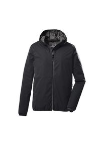 Killtec , Outdoorjacke »KOS 60 MN JCKT«, Herrenjacke: Leicht, wasserdicht, atmungsaktiv, packbar, mit Stretch , schwarz , Superleichte Herren...