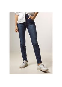 Cecil, Unisex, Slim-fit-Jeans &raquo;Style Vicky&laquo; in blauer Waschung, mid blau wash, 27, L&auml;nge 32, Jeans im Style Vicky von Cecil