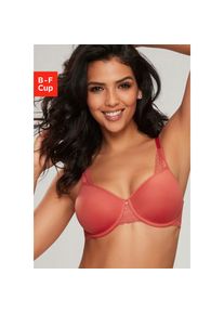Lascana, Lascana Minimizer-BH mit Spacer-Schalen und B&uuml;gel, Basic Dessous, chrysanthemu, 100, Cup B, Minimizer-BH