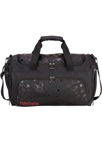 neoxx, Unisex, neoxx Sporttasche &raquo;Move, Splash Black&laquo; teilweise aus recyceltem Material, splash schwarz, B/H/T: 43cm x 26cm x 24cm, Sporttasche &raquo;Move,