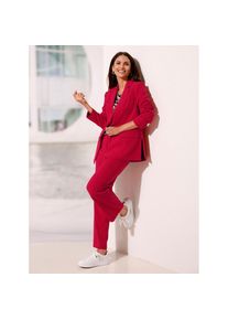 Inspirationen , Jackenblazer »Blazer« , rot , mit Viskose