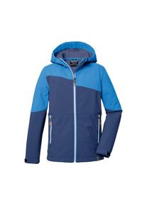 Killtec , Softshelljacke »KOS 263 BYS SFTSHLL JCKT« , blau , Softshelljacke mit verstellbarer Kapuze