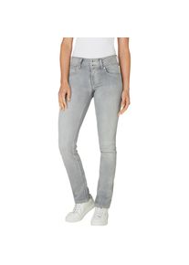 Pepe Jeans, Unisex, Slim-fit-Jeans &raquo;SLIM JEANS LW&laquo; mit doppeltem Knopfverschluss, dirty grau used, 25, L&auml;nge 32, Slim-Fit Jeans von Pepe Jeans
