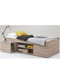 Funktionsbett , braun , FMD