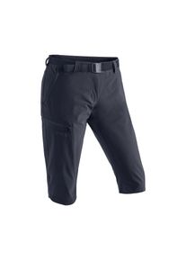 Maier Sports, Unisex, Caprihose &raquo;Inara slim 3/4&laquo; Unisex Wanderhose, atmungsaktive Outdoorhose, 3/4 Hose mit 3 Taschen, dunkelblau, 48, Normalgr&ouml;ssen, 
