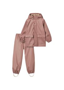 Wheat , Regenjacke »Rainwear Ola Set«, (Set, 2 St.), mit Kapuze, mit passender Regenhose, wasserdicht und schmutzabweisend , lila , Praktisches...
