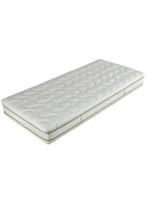 Kaltschaummatratze »Harmonie KS 24«, 27 cm hoch, (1 St.), In 4 Härtegraden erhältlich - Bezug mit Aloe Vera veredelt , weiss , Alina