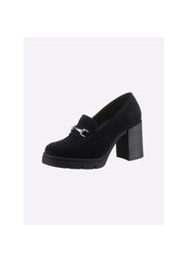 Heine , Pumps , blau , Made in Portugal