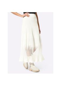 CR&Eacute;ATION L Creation L, Unisex, creation L Strickrock, ecru, 24, leichte A-Form