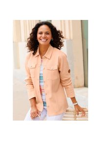 Casual Looks, Unisex, Jackenblazer &raquo;Shirtblazer&laquo;, apricot, 44, formstabiler Interlock-Jersey