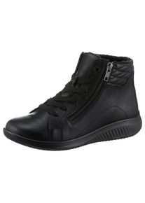Jomos , Winterstiefelette »Allegra«, Schnürboots, Winterboots, Stiefelette mit Warmfutter, extraweit , schwarz , Komfortabler High-Top Sneaker für...