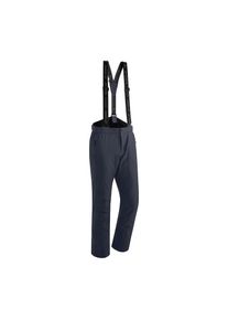 Maier Sports, Unisex, Skihose &raquo;Joscha Slim&laquo; Unisex Schneehose mit Hosentr&auml;gern, wind/wasserdicht, Slim Fit, dunkelblau, 54, Normalgr&ouml;ssen, Sportliche 