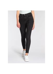 Levi's Levi's , Skinny-fit-Jeans »720 ZIP FRONT«, Biker- Look , schwarz , High-rise Jeans von Levi's