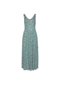 Vivance, Unisex, Midikleid mit Bl&uuml;mchendruck, luftiges Sommerkleid, Strandkleid, gr&uuml;n, bedruckt, 38, N-Gr, Breite Tr&auml;ger
