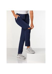 Casual Looks , Damen , Zip-off-Hose , blau , echtes Multitalent