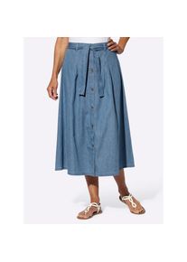 Classic Basics , Jeansrock , blau , reine Baumwolle