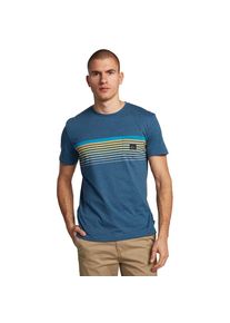 Quiksilver , T-Shirt »Slab« , blau , Stoff: leichter Baumwoll-Jersey