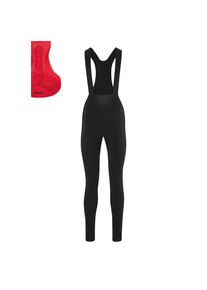 Gonso, Unisex, Fahrradhose &raquo;SITIVO TI BIB W&laquo; Unisex Radhose, innovatives Sitzpolster, Tr&auml;ger-Radlerhose, Tight Fit, rot, 40, Normalgr&ouml;ssen, Aus warmem