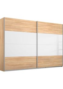 Rauch Schwebetürenschrank »Quadra Bestseller Schlafzimmerschrank in vielen Breiten« Kleiderschrank Garderobenschrank Schrank mit Glaselementen , braun ,...