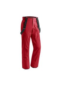 Maier Sports , Herren,Damen , Skihose »Anton Light 2.0« Herren Schneehose mit Hosenträgern, wind/wasserdicht, Regular Fit , rot , Hose mit gerautem...