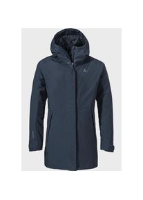 Sch&ouml;ffel Sch&ouml;ffel, Unisex, Parka &raquo;Hiking Parka Style Froda WMS&laquo; mit Kapuze, 8820, blau, 46, Wasserdicht & atmungsaktiv dank 2-Lagen VENTURI Membrane