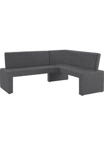 Eckbank »Barcelona« In verschiedenen Stoffen und Farben , grau , Home Affaire