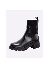Heine , Damen , Stiefelette , schwarz , Made in Portugal