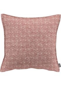 HOCK Dekokissen »Ivo« leicht gemustert , bunt , H.O.C.K. , Obermaterial: 100% Polyester