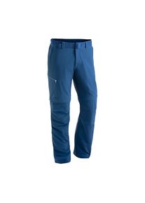 Maier Sports , Funktionshose »Tajo 2«, Herren Wanderhose, zipp-off Outdoor-Hose, 4 Taschen, Regular Fit , blau , Dank praktischer Zipp-off-Funktion...