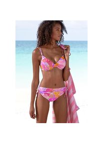 Sunseeker , Damen , Bügel-Bikini-Top »Butterfly«, mit Schmetterling-Design , lila , Jedes Teil ein Unikat