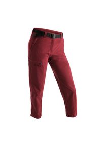 Maier Sports , Funktionshose »Lulaka 7/8«, Damen Wanderhose, atmungsaktive und elastische Outdoor-Hose , rot , Funktionale, modische 7/8-Wanderhose