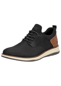 Rieker , Slip-On Sneaker , Halbschuh, Freizeitschuh, Schlupfschuh mit Gummizug , braun , Sneaker mit kontrastfarbenem Besatz, zum Schlupfen