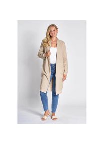 Zhrill , Bomberjacke »MEENA«, in Unifarbe , beige , Lange Bomberjacke von Zhrill