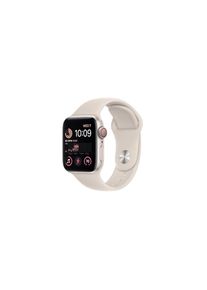 Apple , Smartwatch »SE 2022, Aluminium-Gehäuse«, (Watch OS) , beige