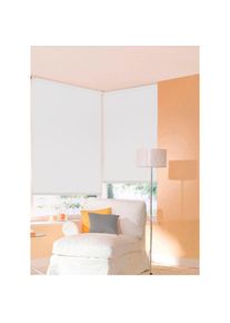 SUNLINES, SUNLINES Seitenzugrollo &raquo;One size Style uni&laquo; Lichtschutz ohne Bohren freih&auml;ngend Made in Germany, wei&szlig;, Kunststoff, Metall, Polyester