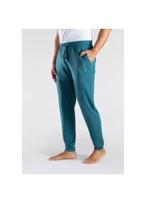 Bench. Loungewear, Herren, Sweathose Jogginghose mit Kordel, aus Baumwoll-Mix, petrol, meliert, 56/58 (XL), N-Gr, Bench. Herren Sweathose in bequemer 