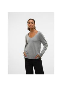 Véro Moda Vero Moda , Damen , Strickpullover »VMSILJE LS V-NECK PULLOVER GA NOOS« , schwarz , Basic Pullover von Vero Moda