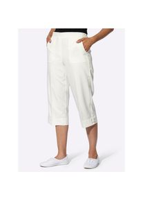 Classic Basics , Damen , Caprihose , beige , gepflegte B&uuml;gelfalte