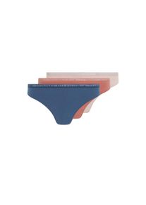 Tommy Hilfiger Underwear , Slip »LACE 3P THONG (EXT SIZES)«, (Packung, 3er-Pack), mit Tommy Hilfiger Logobund , bunt , 3er-Pck Thong von Tommy...