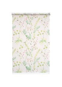 SUNLINES, SUNLINES Batterierollo &raquo;Premium Style Batterierollo Dschungel&laquo; Lichtschutz mit Bohren im Fixmass, blattgr&uuml;n, Polyester